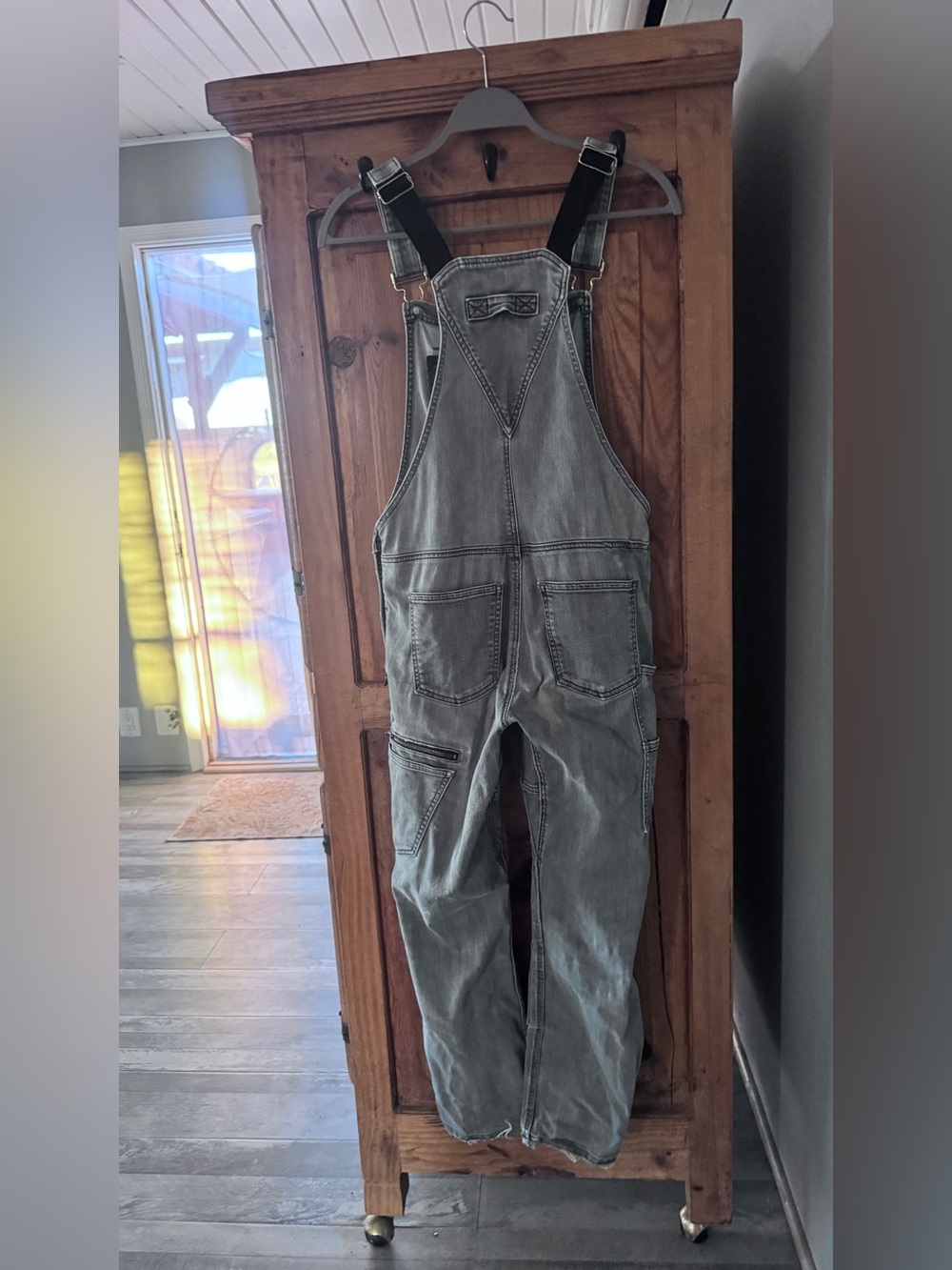 Dovetail Freshley Overalls Gray sz 2 - Picture 7 of 15